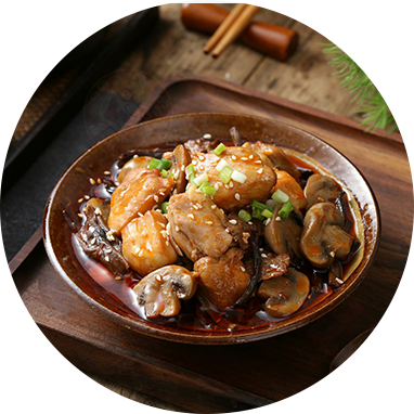 mushroom fragrant chicken